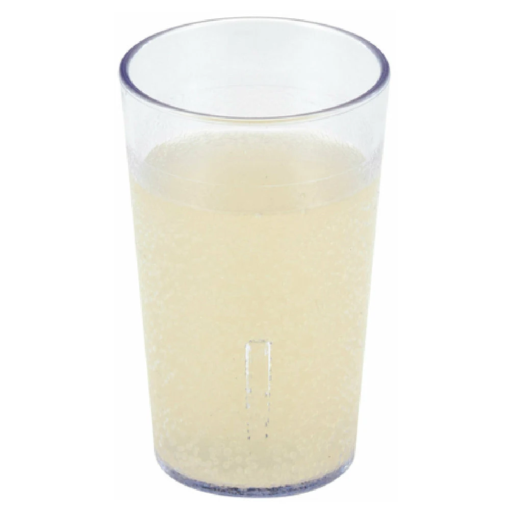 Cambro 500P152 5.2 Oz Clear Plastic Tumbler Impact Resistant Textured