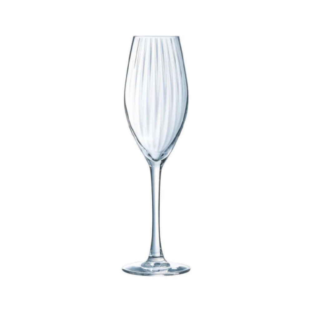 Arc Cardinal X0633 Arcoroc Serena Flute 7.0 Oz (H:9.1875'' T:1.82'' M:2.5'' B:3.0'')