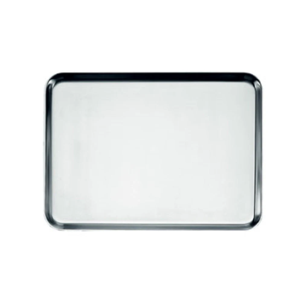 BauscherHepp 06.7586.6040 10-1/4 Inch Rectangular Serving Tray Stainless Steel with ergonomic design
