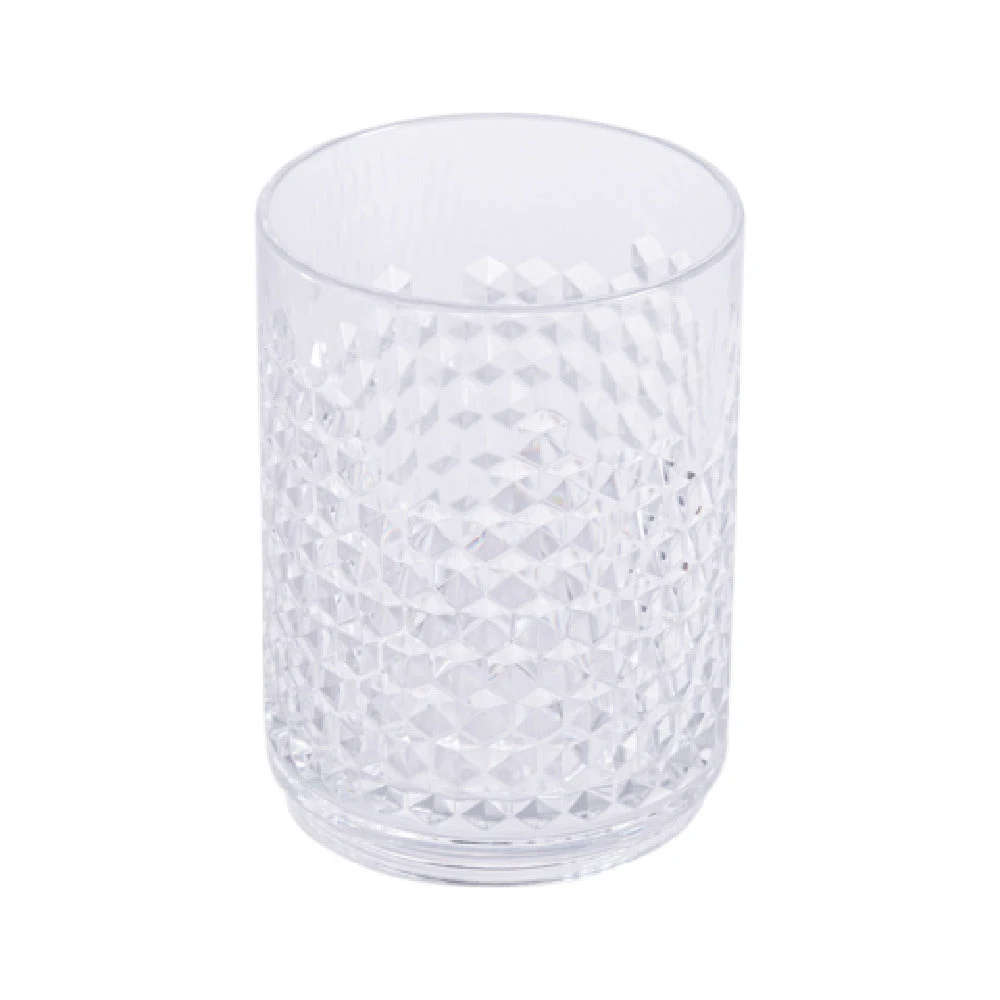 GET Enterprises HX-14R-CL 14 Oz Double Rocks Glass Clear SAN Case of 24