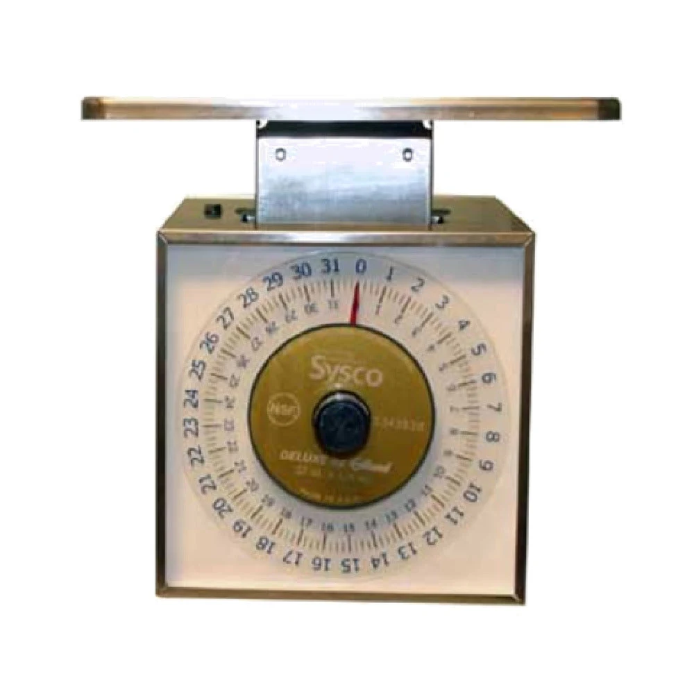 Edlund DR-2 OP 32 oz Dial Scale Portion Stainless Steel Deluxe with Dishwasher Safe