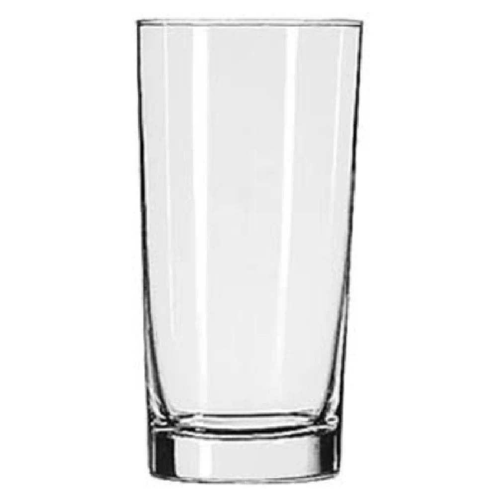 Libbey 814CD 12-1/2 Oz Beverage Glass Heavy Base with Finedge Rim Case