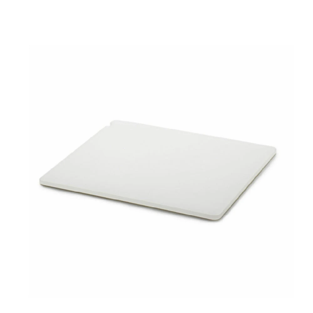 Revol 656908 14 Inch Rectangular Tray Stackable Resin White Display Tray
