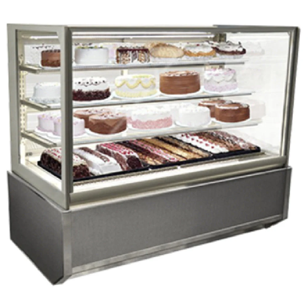 Federal Industries ITR3626-B18 36 Inch With 2-Tier Italian Glass Display Case Floor Model