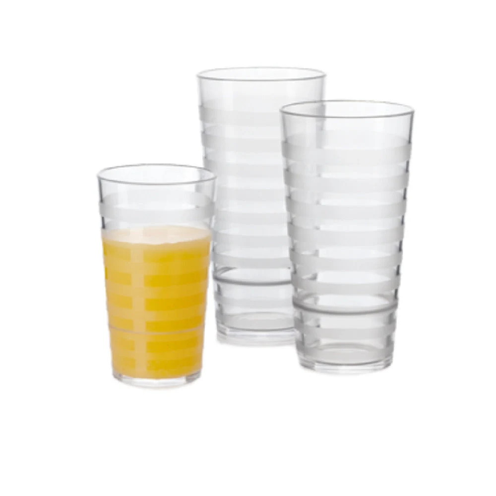 GET Enterprises SW-1516-CL 16 Oz. Clear SAN Tumbler 2 Dozen Packs