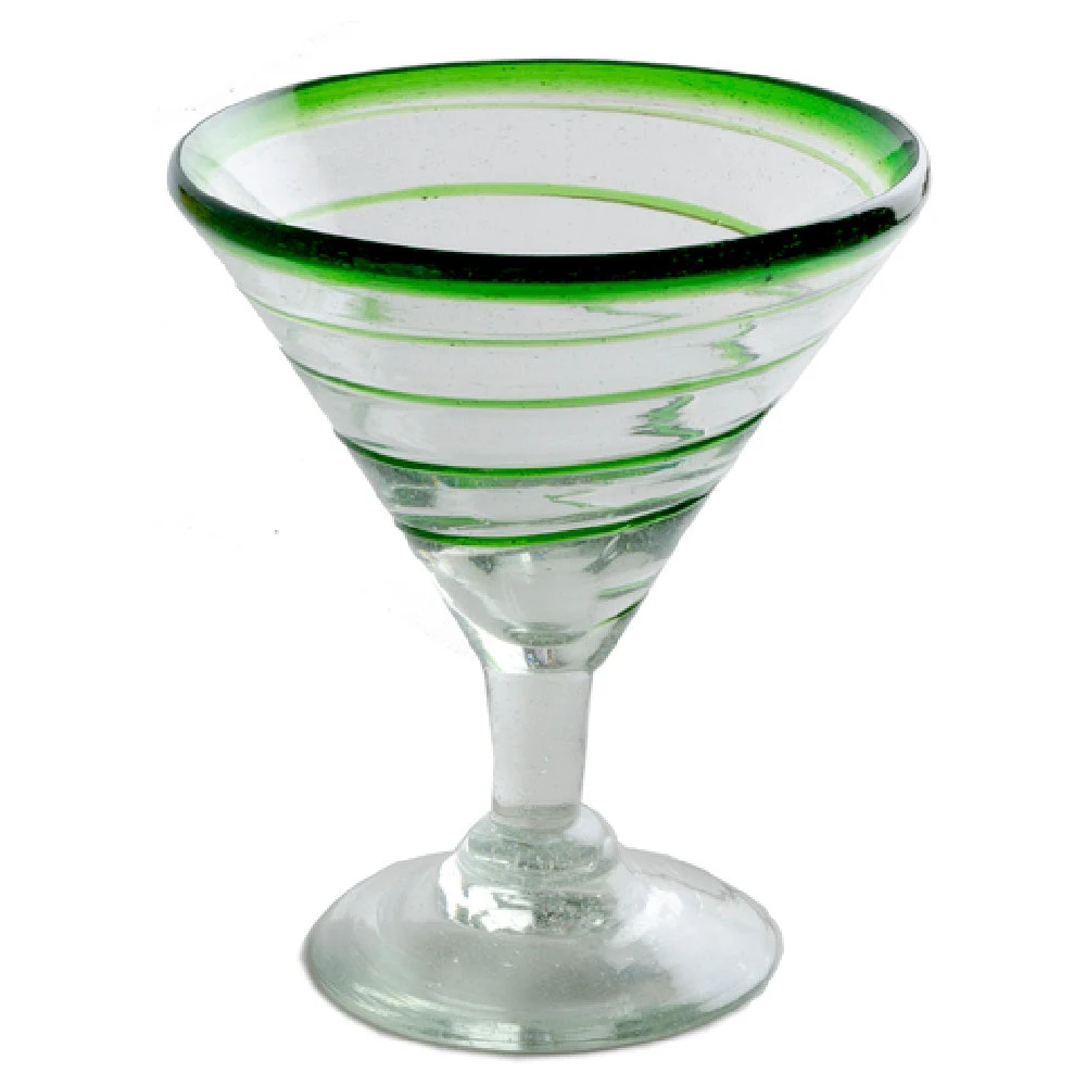 Orion Trading & Design G4667-LW Spiral Cocktail / Margarita Glass 12 Oz. 5