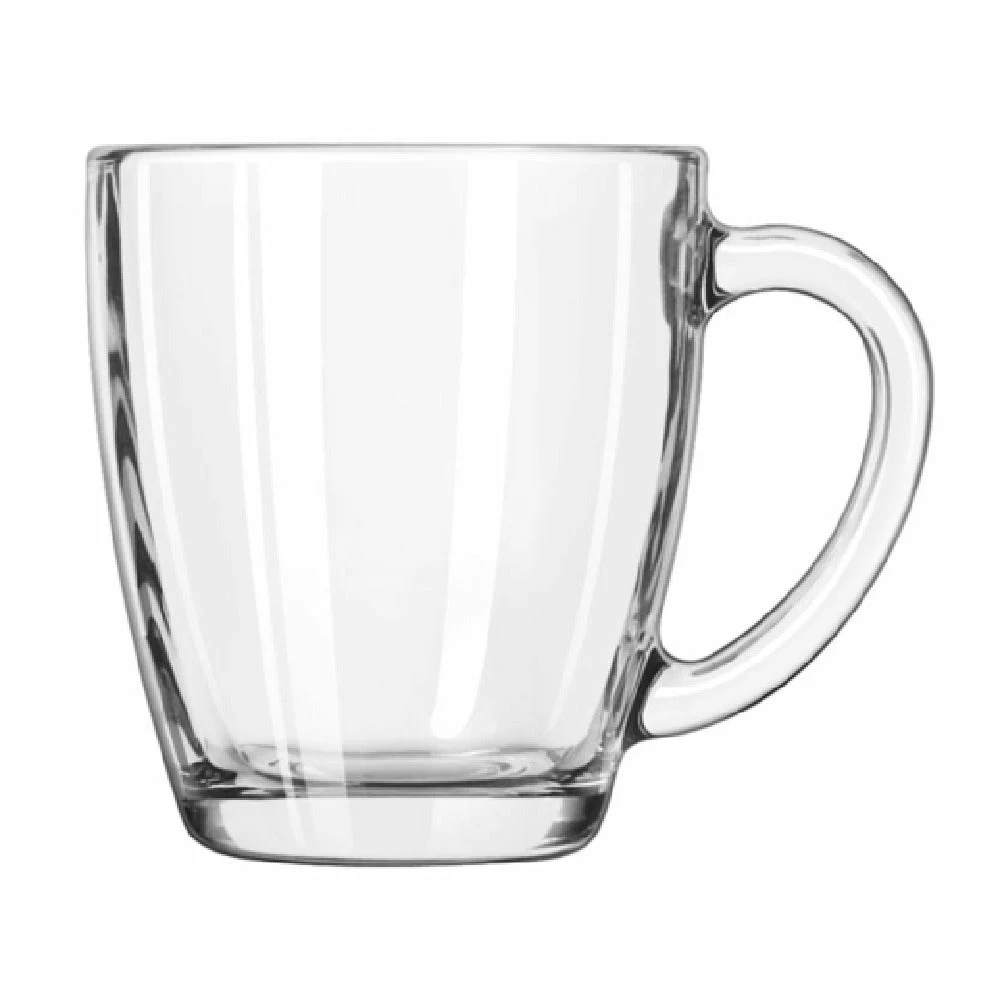 Libbey 5352 14 Oz Glass Square Mug with Durable Design 12 Packs/Bundles/Cases