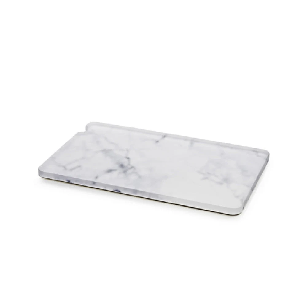 Revol 660486 10.44 Inch Rectangular Tray Resin for Carafes White