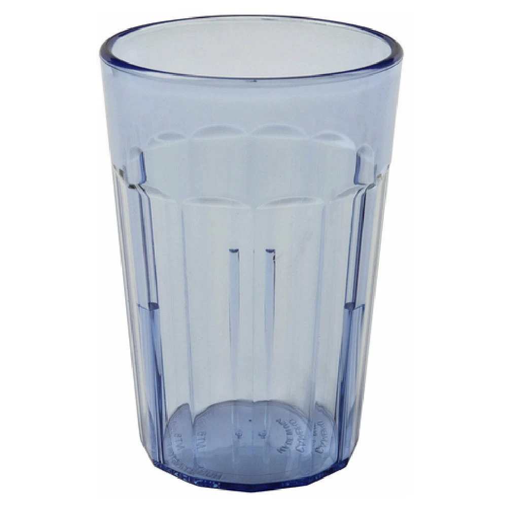 Cambro NT5401 6.4 Oz Tumbler Fluted Impact Resistant Plastic Slate Blue