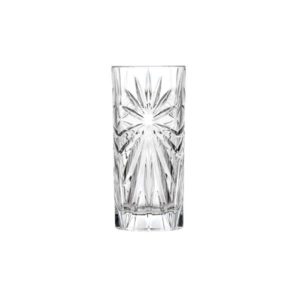 Steelite 671RCR358 12 Oz Highball Lead Free Crystal Glass 2.75 Inch Diameter