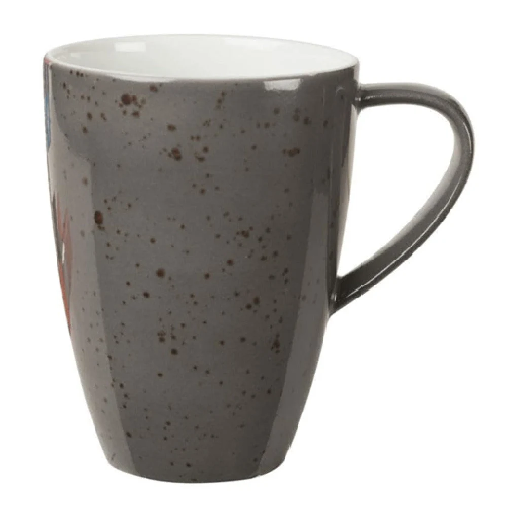 Libbey 9385630-63044 10 Oz Mug Porcelain With Handle Pottery Unique Pattern