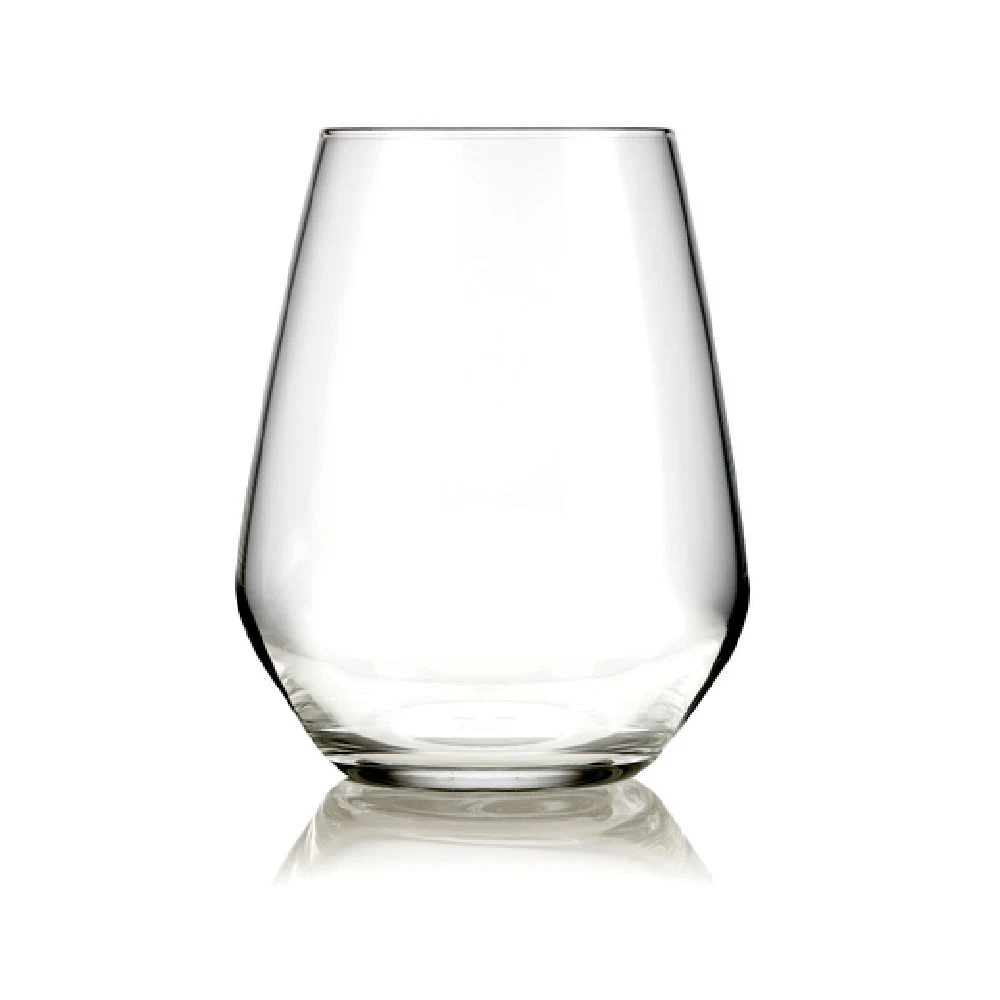 Libbey 9318 18 Oz Stemless Wine Glass ClearFire glass high durability rim 12 Packs