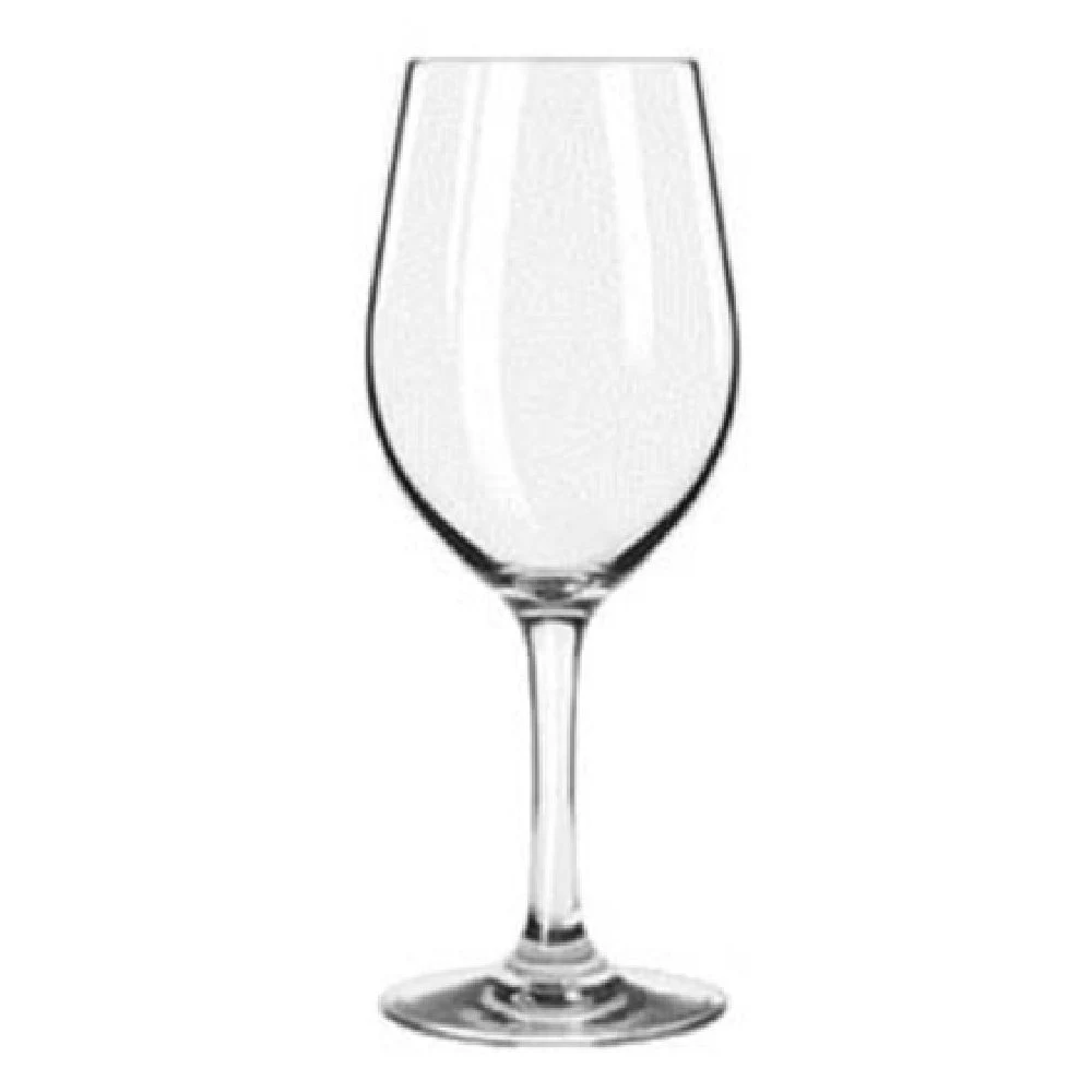 Libbey 92410 12 Oz Shatter Resistant Wine Glass Tritan Clear with Impact Design