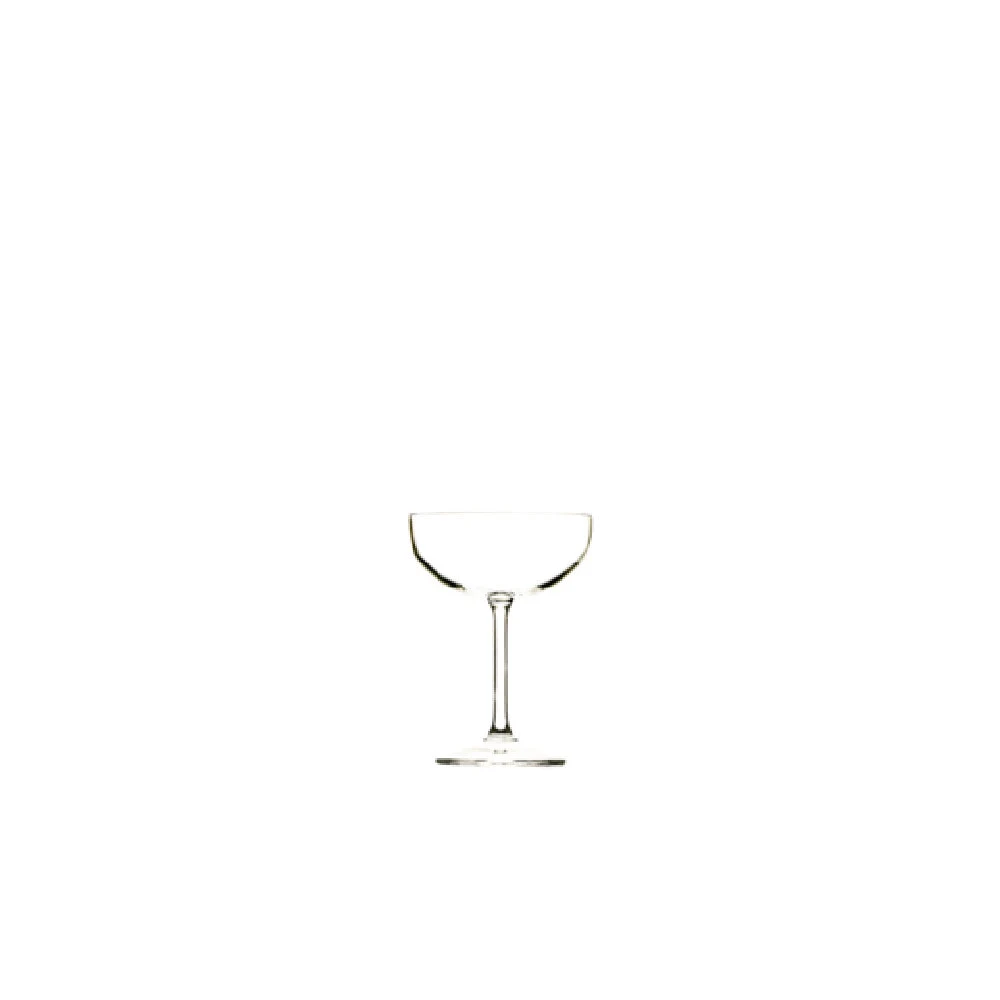 Hospitality Brands HGK57541-006 8 oz. Coupe Glass Lead-Free Ultra Clear Crystal