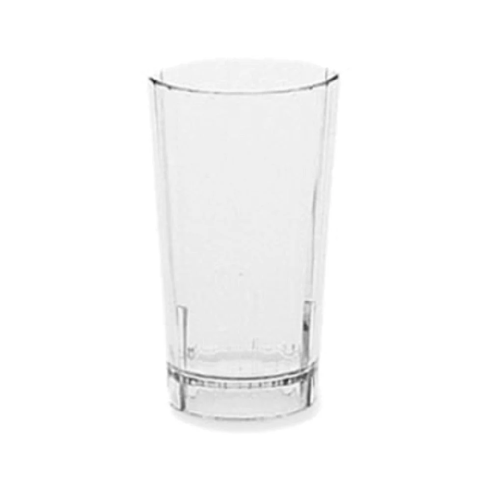 Cambro HT10CW135 10 Oz Clear Tumbler Polycarbonate with Stacking Lugs