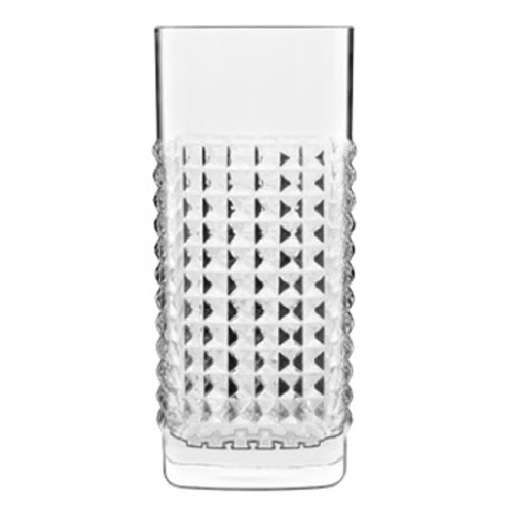 BauscherHepp 12419/01 16.25 oz Elixer Hi-Ball Glass Lead Free Crystal Etched Design