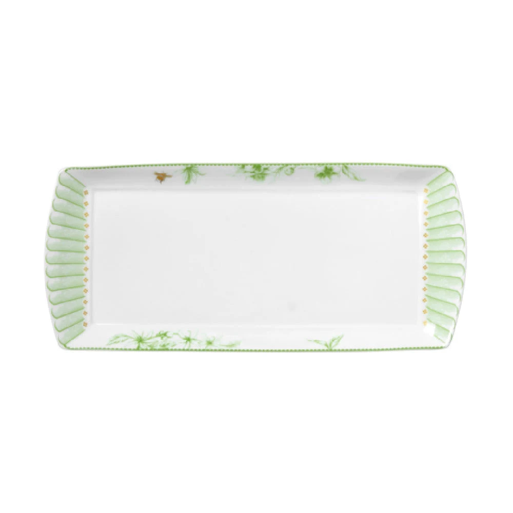 Steelite 82130AND0136 13.375 Inch Rectangle Tray Bone China Hive