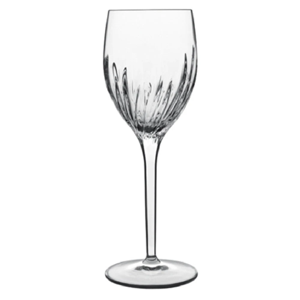 BauscherHepp 11021/02 9.25 Oz. White Wine Glass Etched Design Lead-Free Crystal