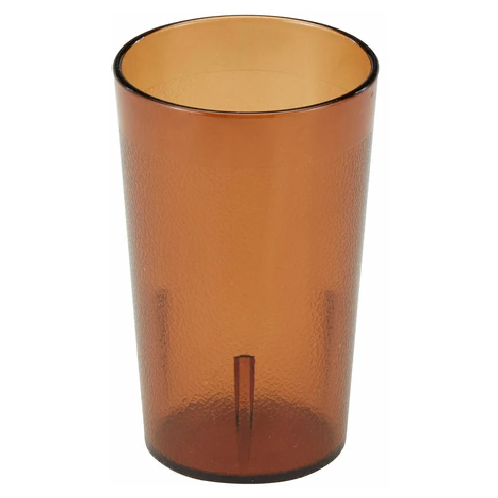 Cambro 950P153 9.8 Oz Colorware Tumbler Amber Plastic Dishwasher Safe