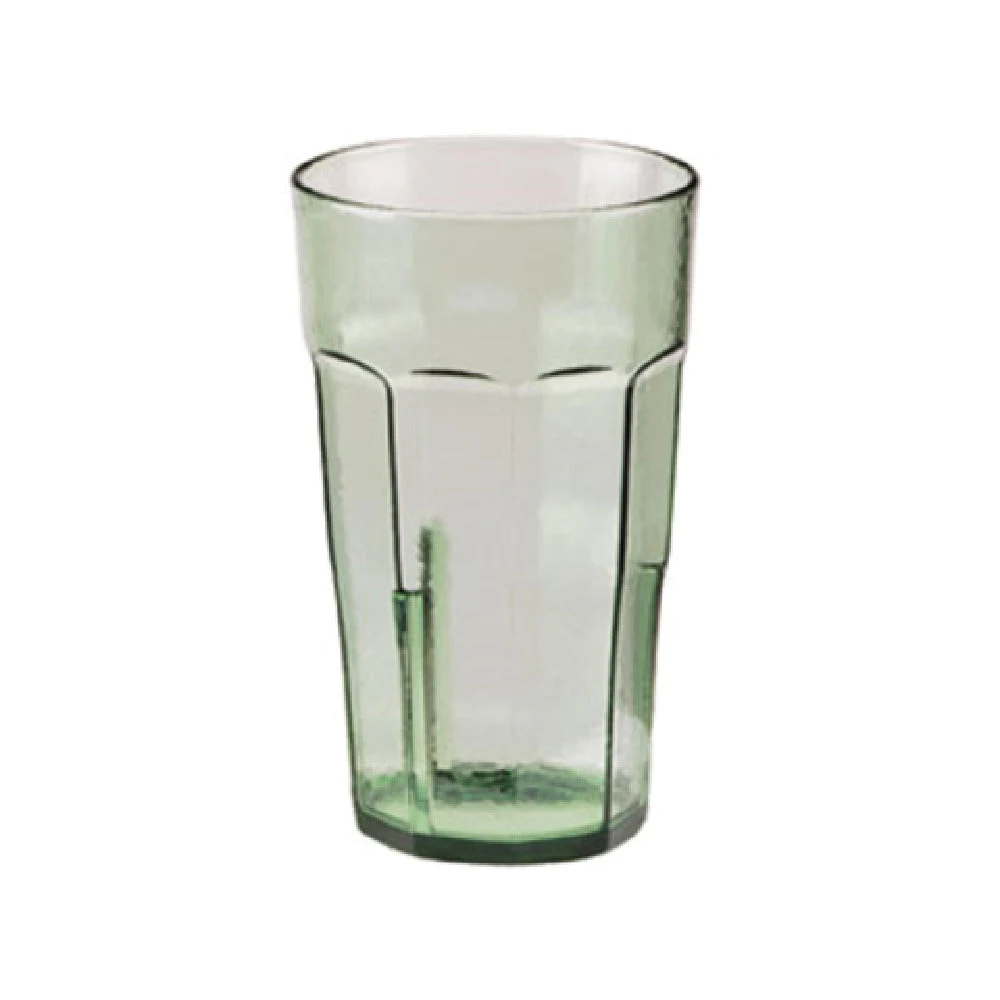 Cambro LT22427 22 Oz Hammered Texture Tumbler Impact Resistant Plastic Green