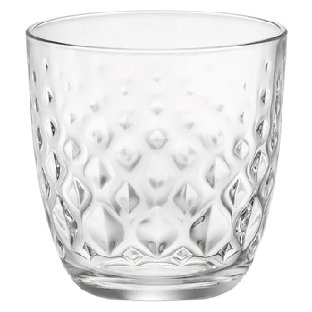Steelite 49138Q507 10.0 Oz Water Glass Soda Lime Clear Design 6 Packs