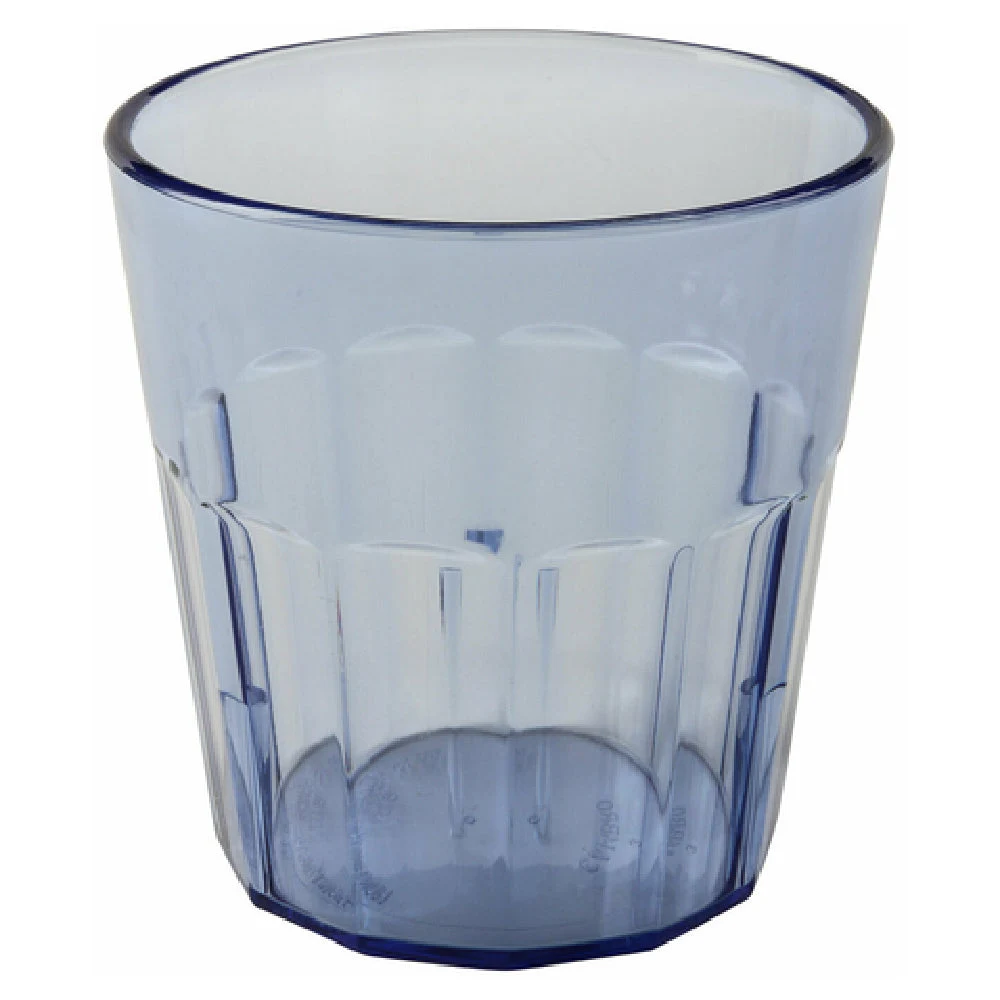 Cambro NT9401 9.3 Oz Fluted Tumbler Impact Resistant Plastic Slate Blue