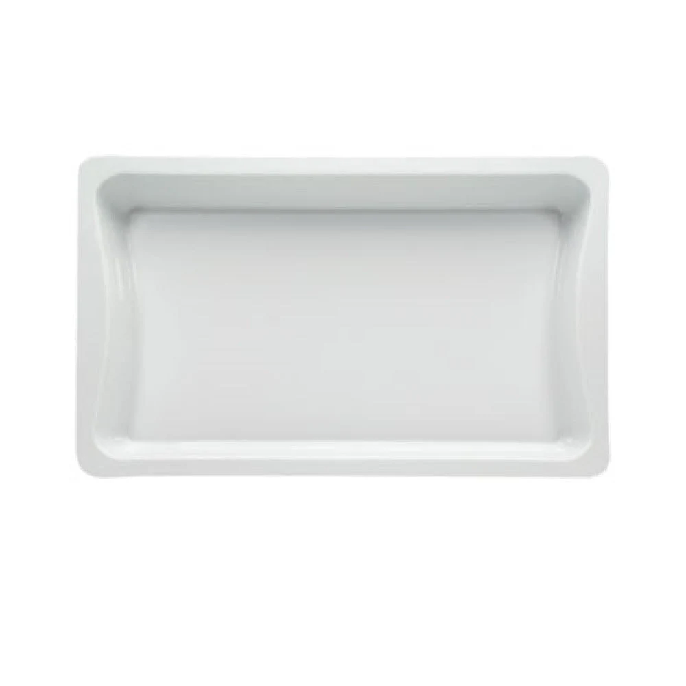 BauscherHepp 932601 20 Inch White Emotion Tray Full Size Gastronorm 4 Packs