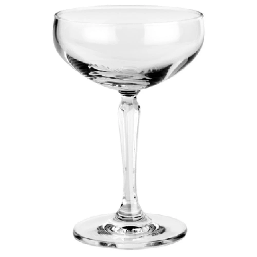 Anchor Hocking 14170 7-1/4 Oz Coupe Champagne Glass Clear Cienna 2 Packs