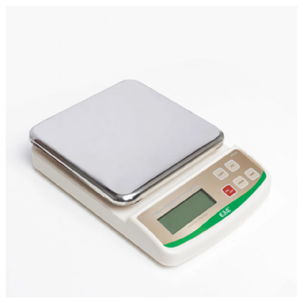 CAC China SCD1-22 Digital Portion Control Scale 22 Lb Capacity with Stainless Steel Platform