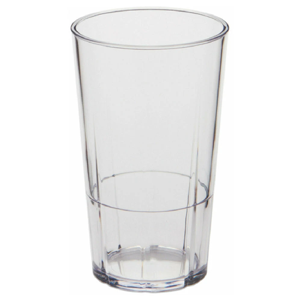 Cambro LDT12152 12 Oz SAN Tumbler Clear with Interior Stacking Ring