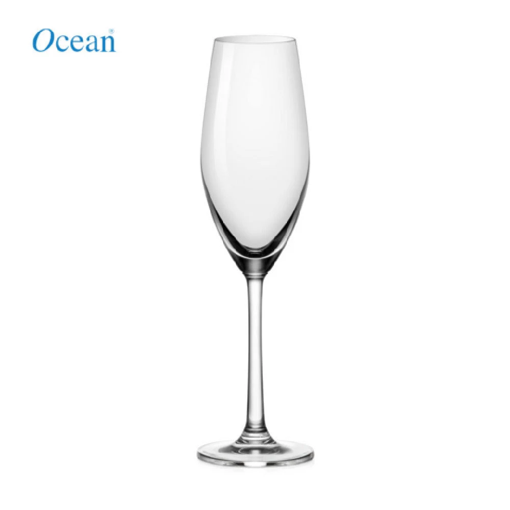 Anchor Hocking 1026F07 7 Oz Flute Champagne Glass Clear 24 Packs