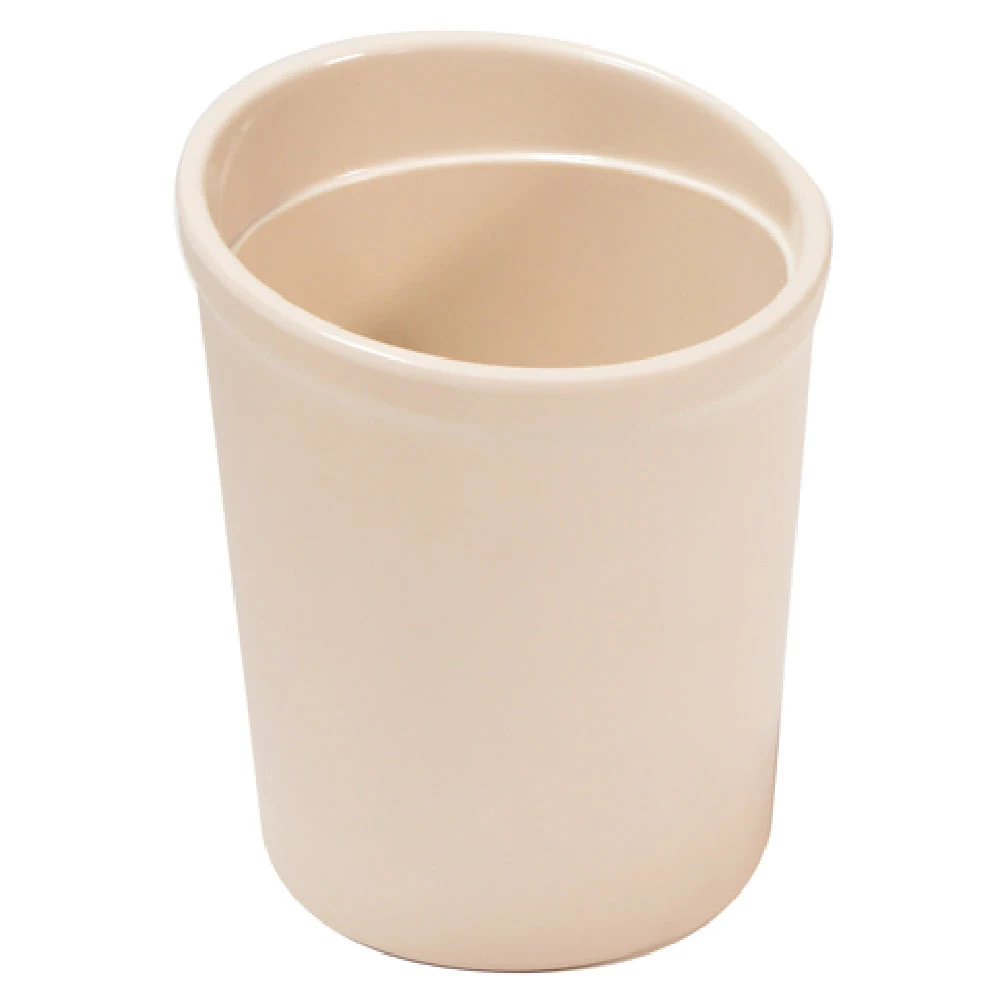 BauscherHepp TCM5576 1-1/16 Quart Dressing Pot Round Angled Melamine Beige