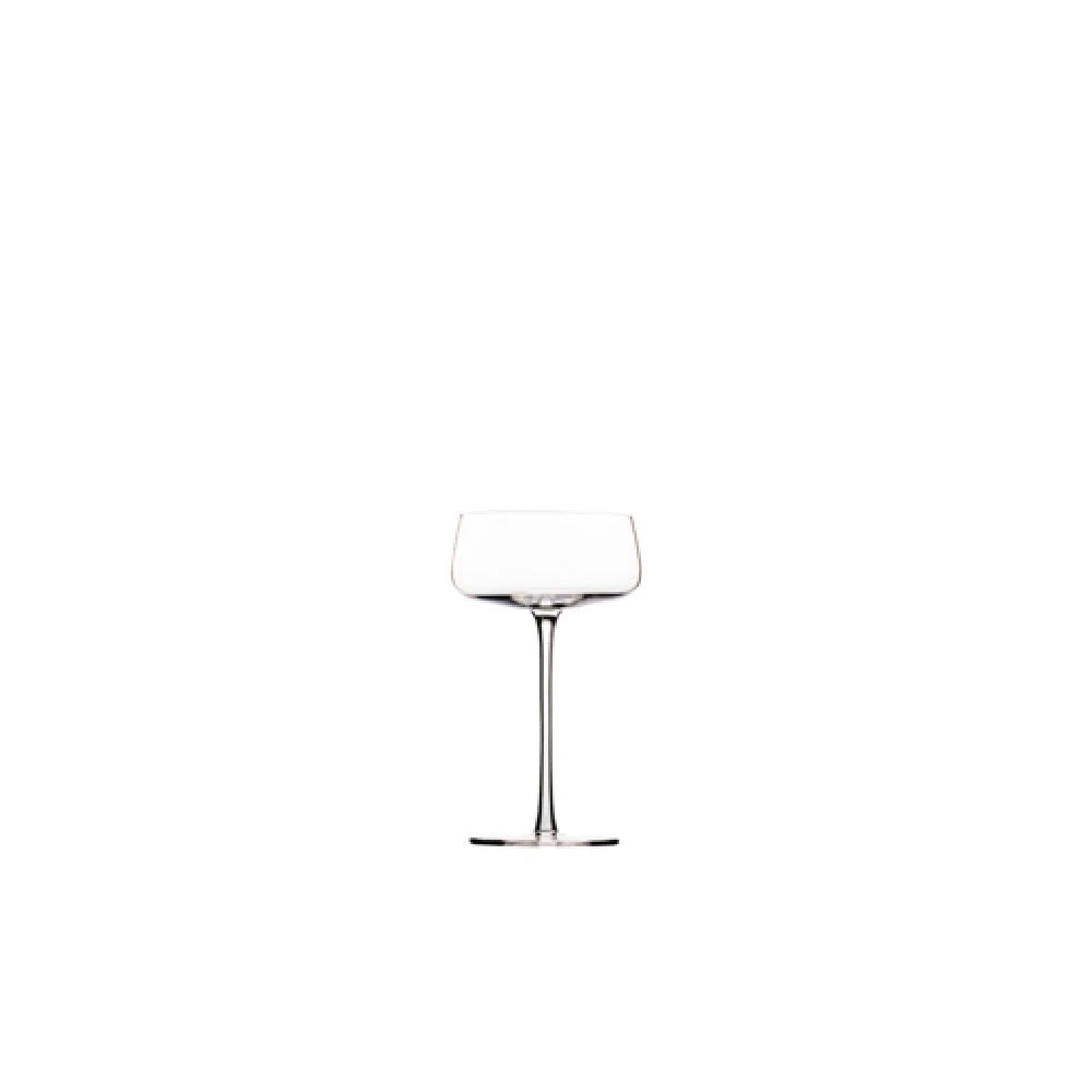 Hospitality Brands HG26873-012 8 Oz Coupe Glass Handmade Lead-Free Crystal