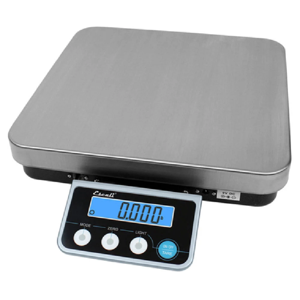 Carlisle SCDGPC13 12 Inch Square Portion Control Digital Scale Stainless Steel with Removable Platform