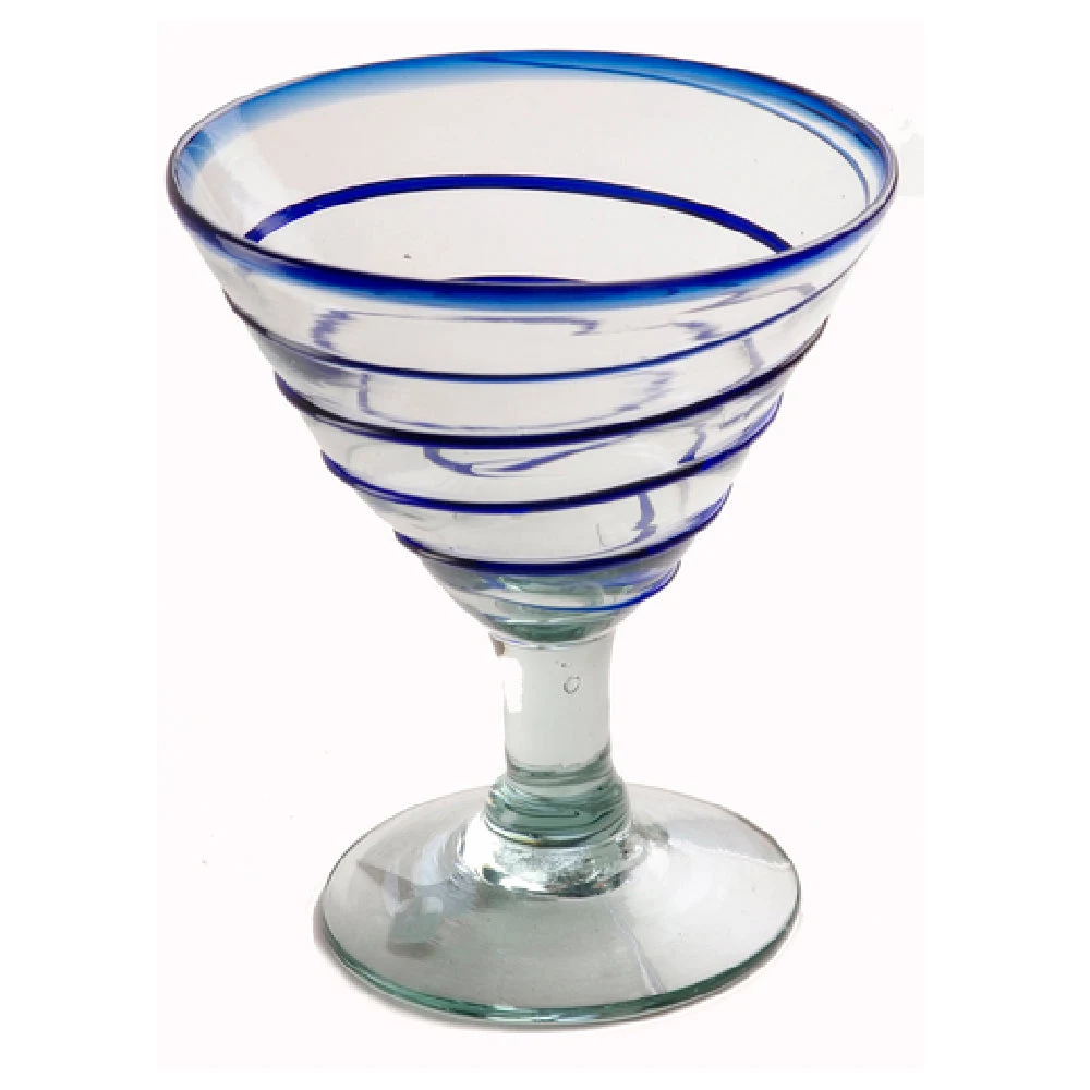 Orion Trading & Design G4667-CW Spiral Cocktail / Margarita Glass 12 Oz. 5
