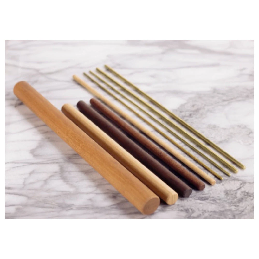 JB Prince UA208 12 Inch Mini Pin Set Pasta Making Solid Brass Ferretto