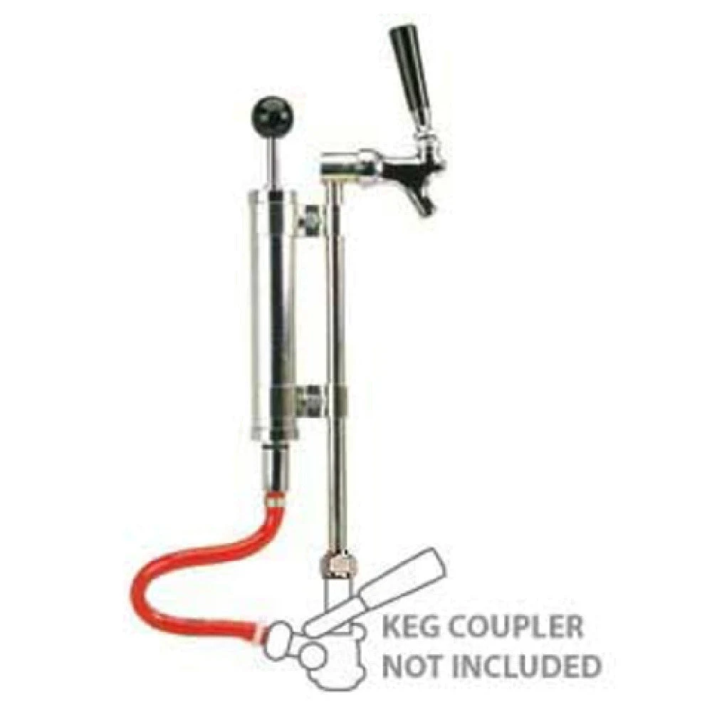 Optional 8 Inch Metal Pump Upright Converter For Draft Beer Systems, Micro Matic JERR-9