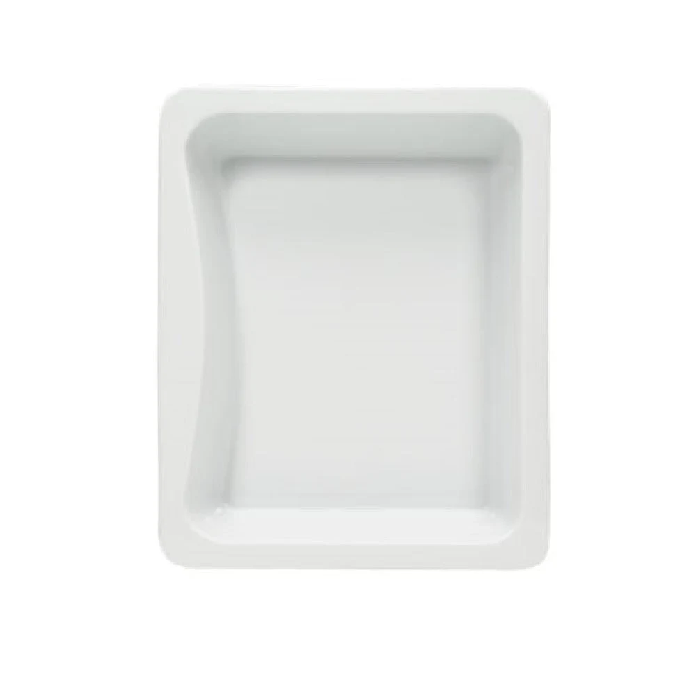 BauscherHepp 932603 12-4/5 Inch White Emotion Tray Gastronorm Food Pan