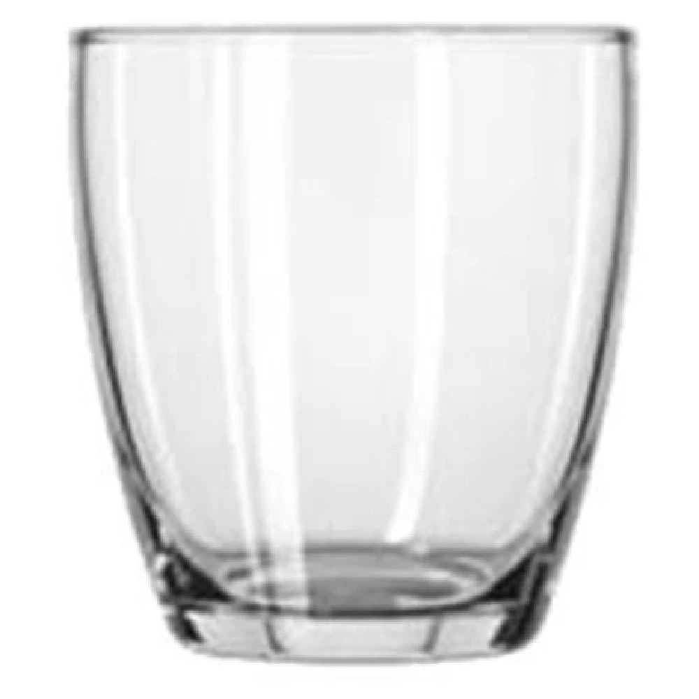 Libbey 1512 10-1/2 Oz Glass Heat Treated Chip Resistant Rocks Glass