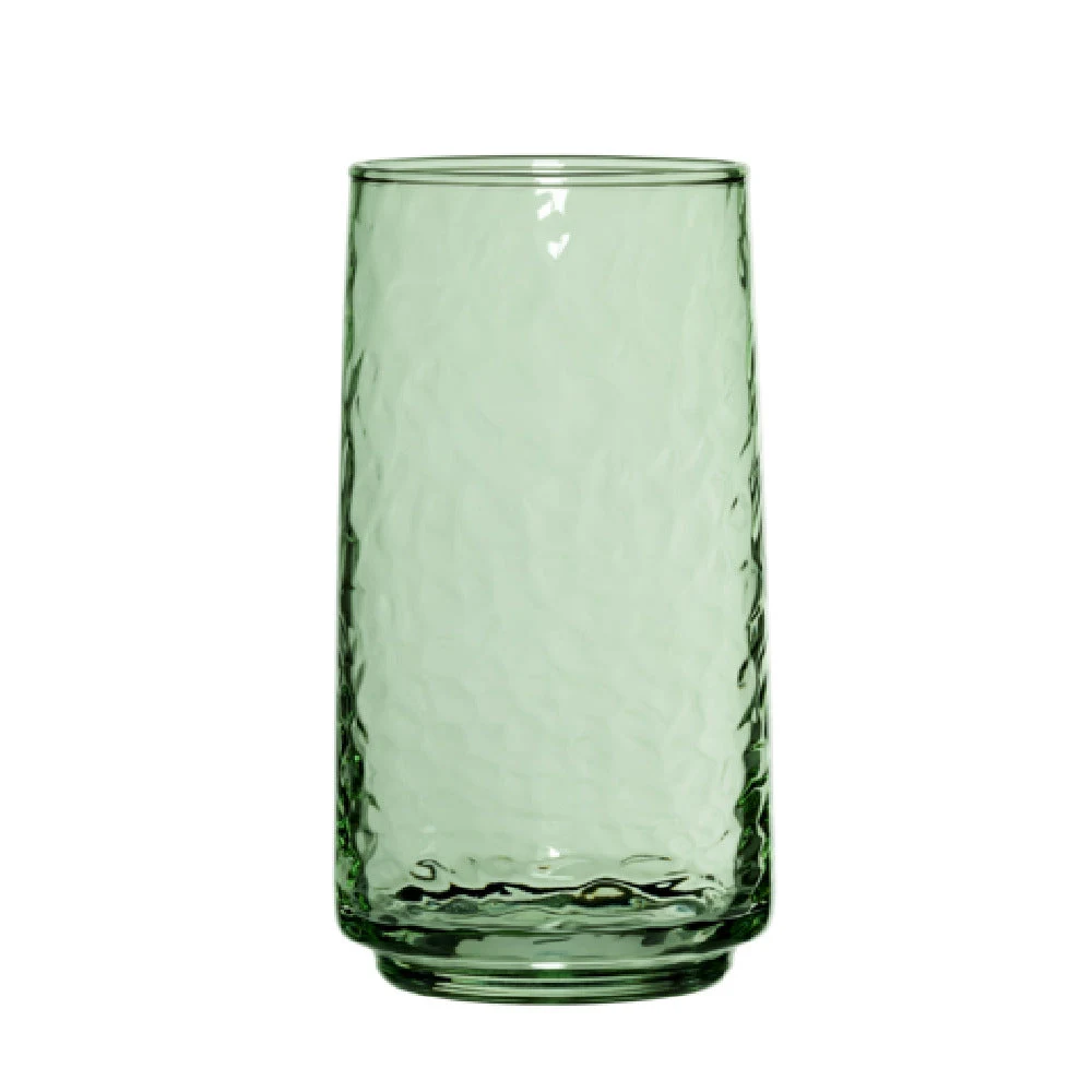 Anchor Hocking 15160L24 18 Oz Tea Glass Set Glass Fern Green Cases