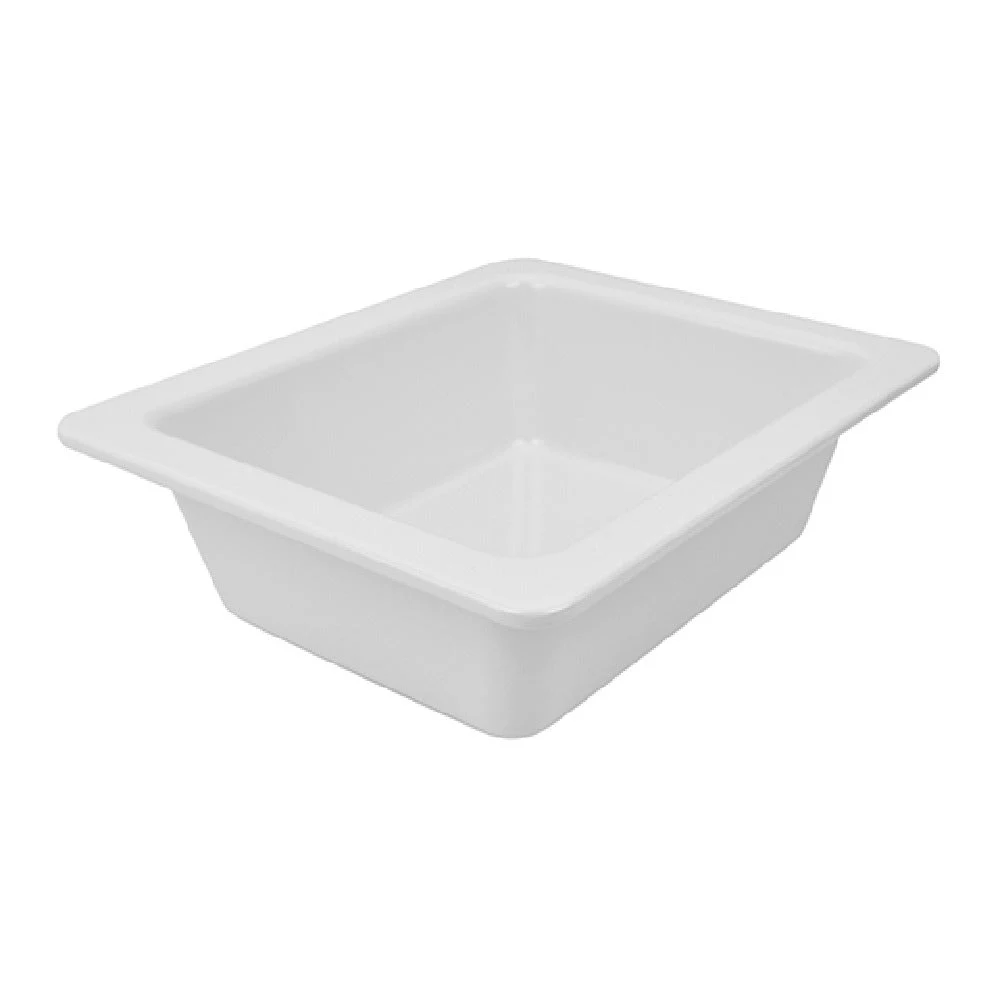 BauscherHepp T1892 10 Inch 121-3/4 Oz Gastro Tray with Silicone Feet Melamine White