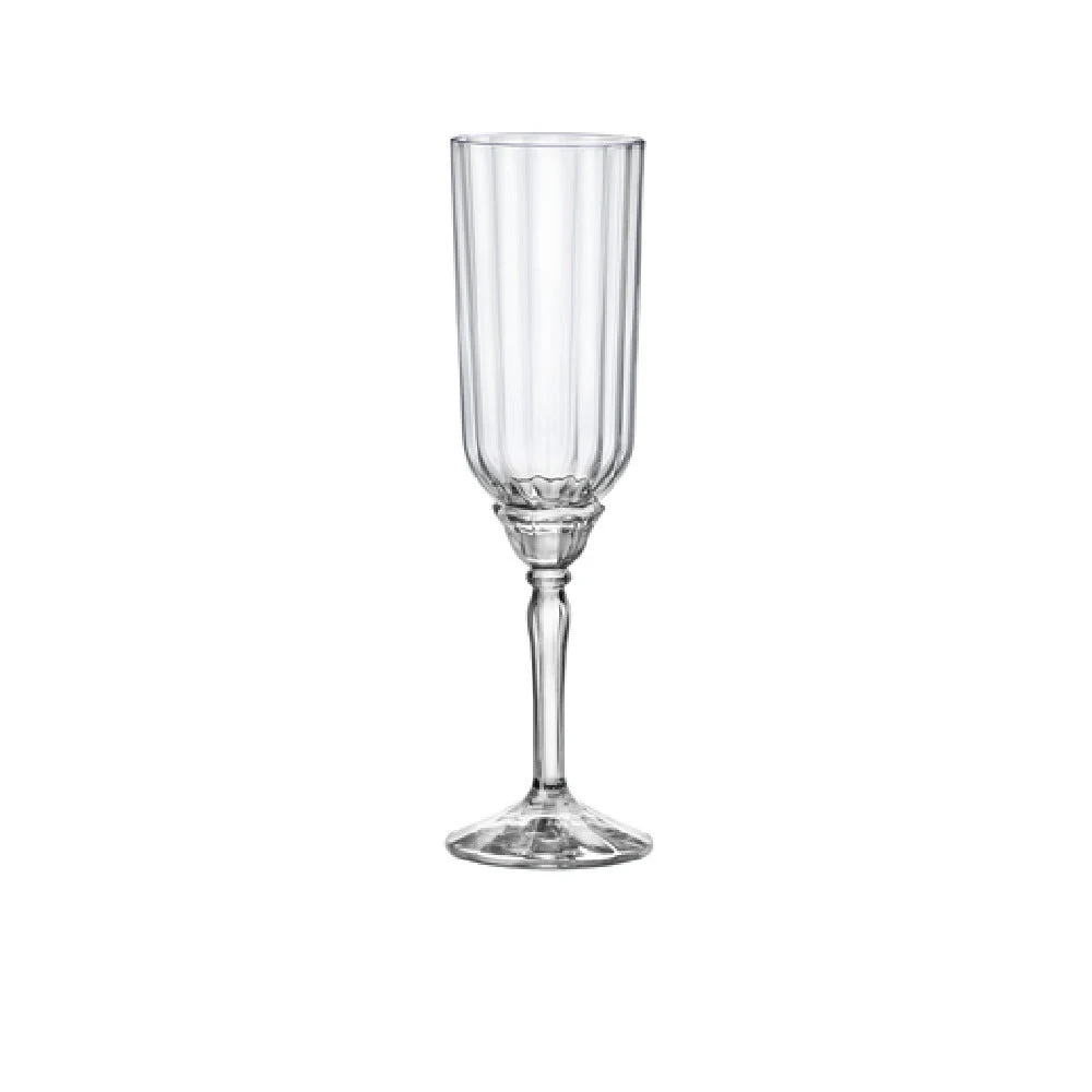 Steelite 49206Q113 7.125 Oz Flute Glass Champagne Clear Stemmed 2 Dozen Packs