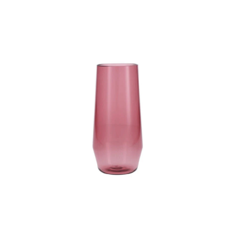 Fortessa PS.SOLE.RS.04 18 Oz Iced Tea Glass Rose Glass 12 Packs