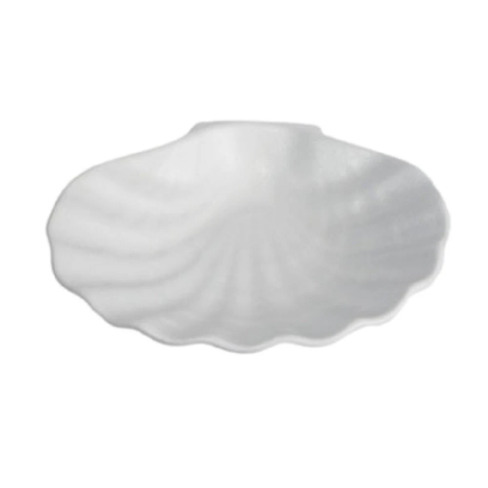 GET Enterprises SC173SB 25.3 Oz Bugambilia Shell Bowl Cast Aluminum Sky Blue