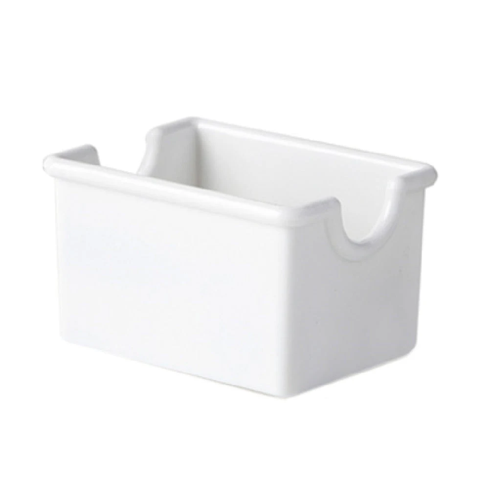 GET Enterprises SC-66-W 3-1/2 Inch BPA Free White Sugar Packet Holder