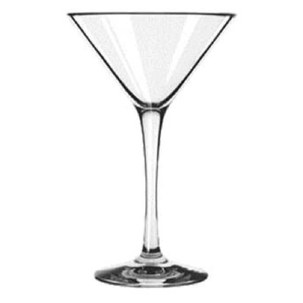 Libbey 92412 8 Oz. Impact and Shatter-resistant Plastic Martini Glass