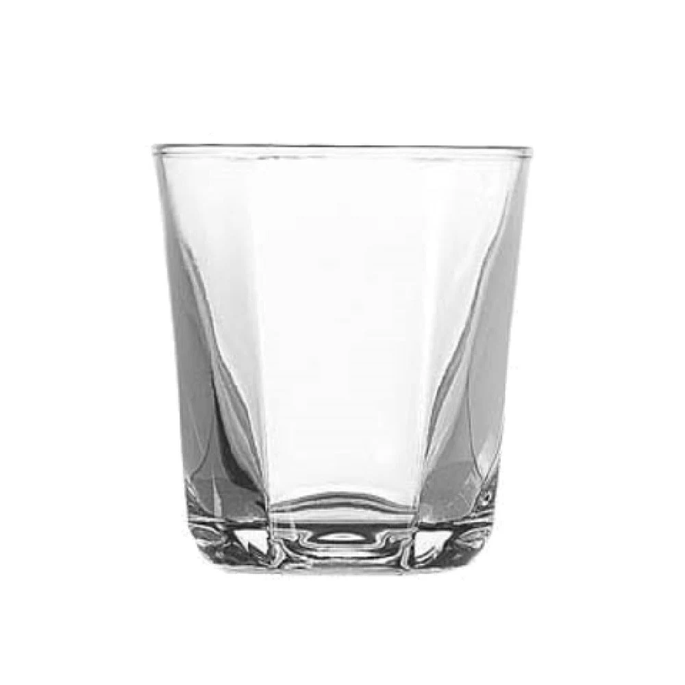 Anchor Hocking 77790R 12 Oz Rocks Glass Clear Rim Tempered Glass 3-5/8 Inch
