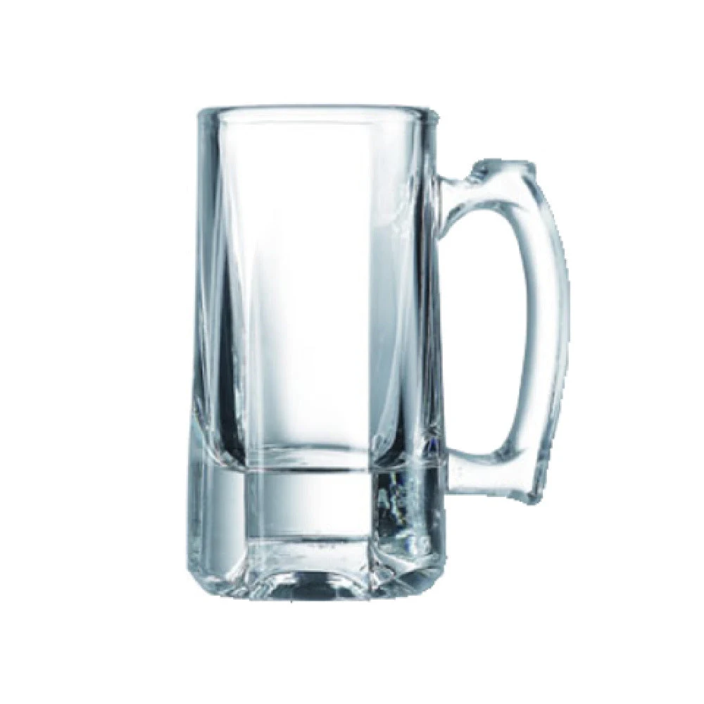 Arc Cardinal C1643 10 Oz Mug Glass Beer Soda Lime Case of 12