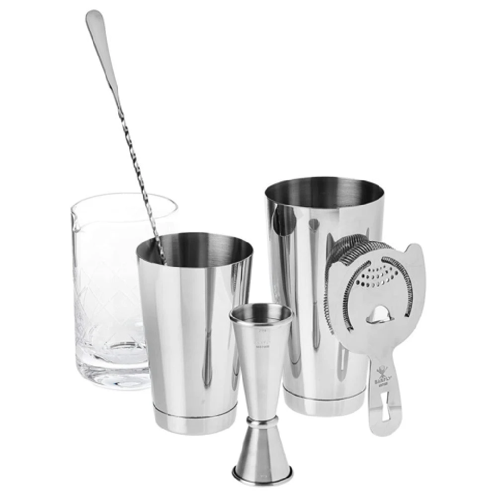 Mercer Culinary M37131 17 to 28 Oz Mixing Cocktail Set Stainless Steel Tools