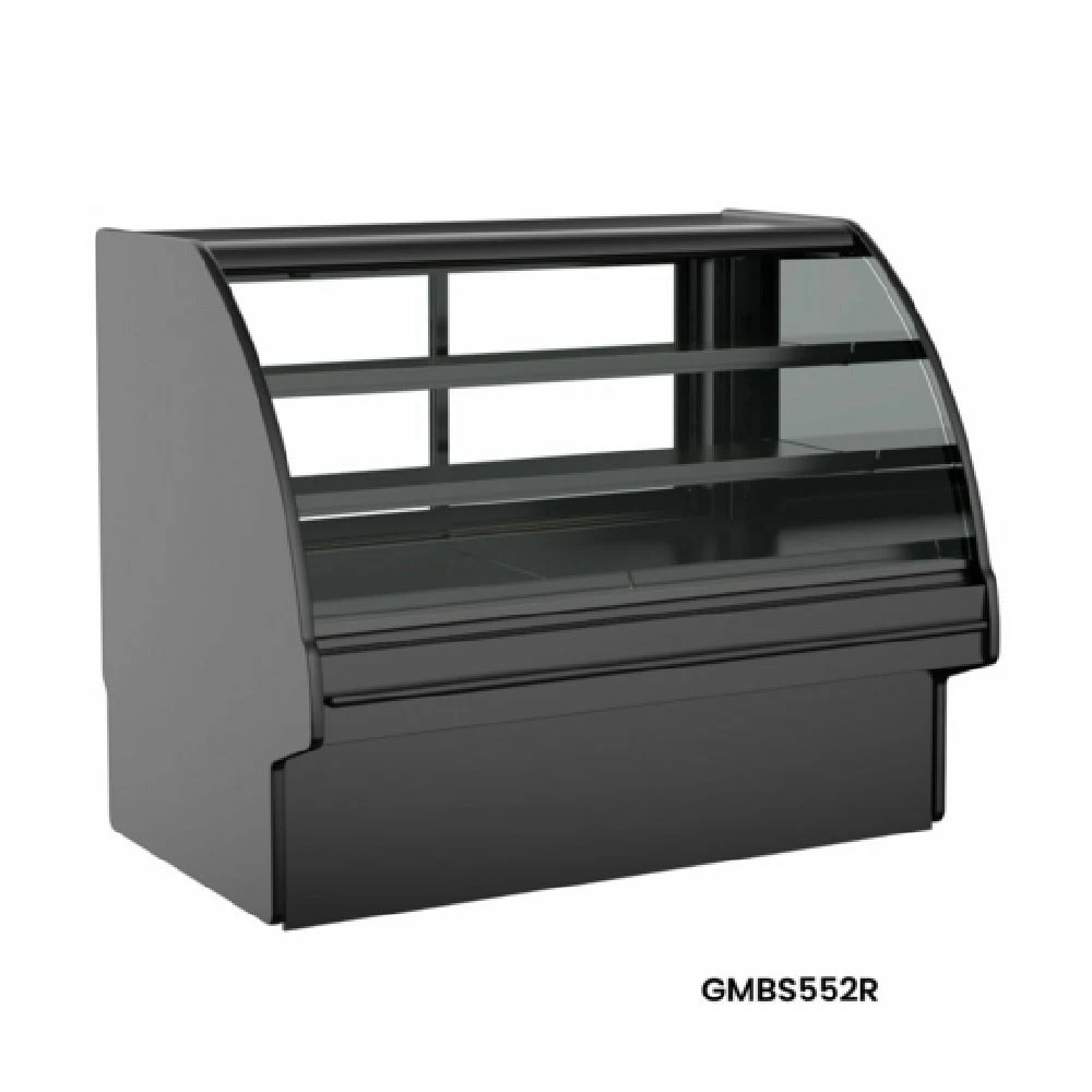 Structural Concepts GMBS652R 73 Inch Refrigerated Service Case with Curved Glass